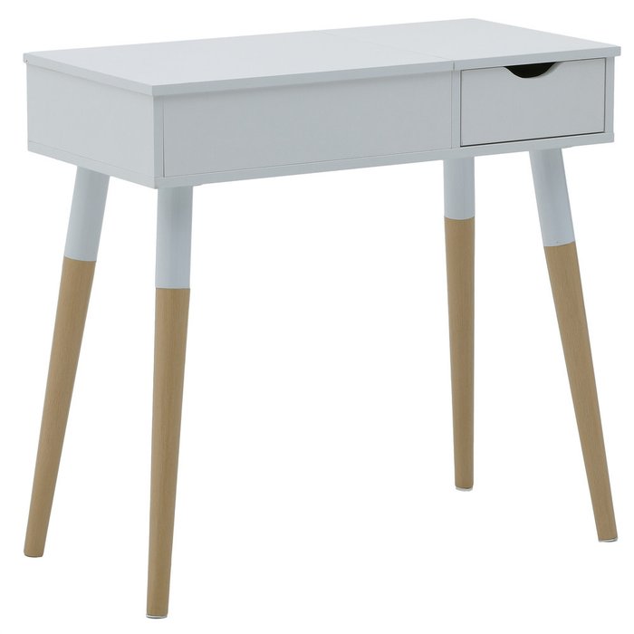 Консоль - будуарный стол белого цвета - купить Туалетные столики по цене 24480.0