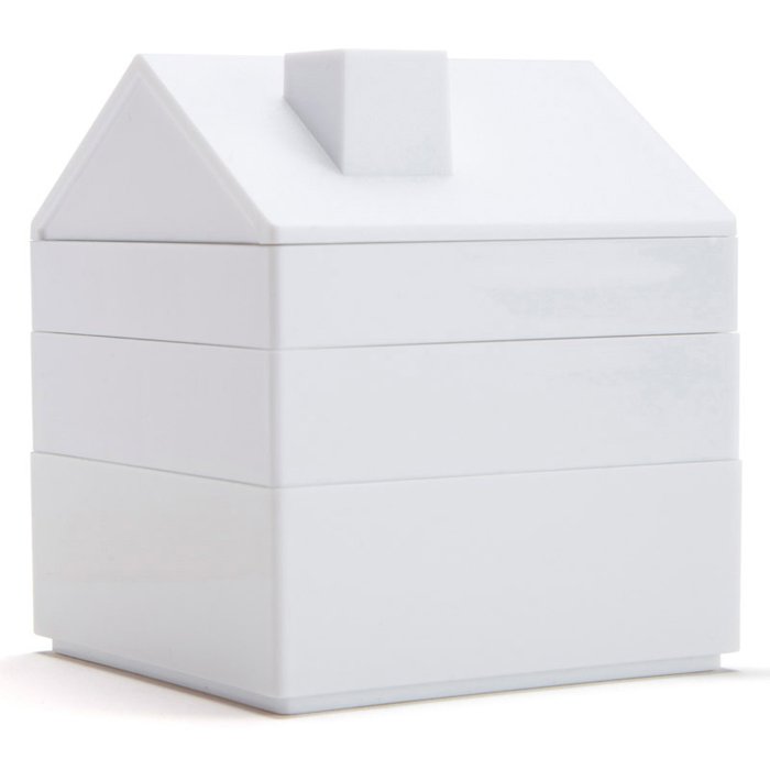 Органайзер для рабочего стола in house белый - лучшие Декоративные коробки в INMYROOM