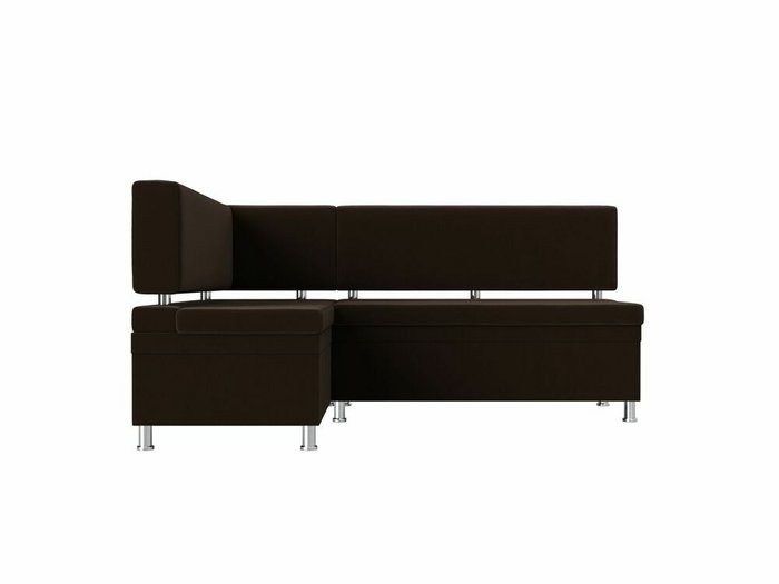 Угловой диван Стайл коричневого цвета левый угол - купить Угловые диваны по цене 33999.0