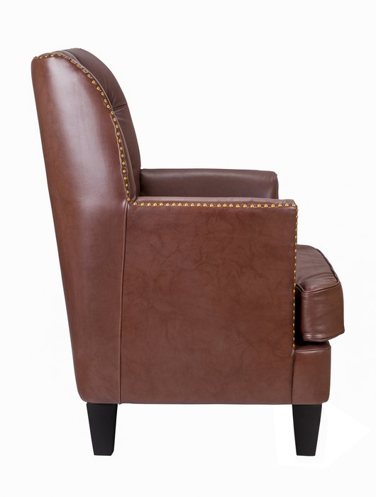 Дизайнерское  кресло Noff leather из натуральной кожи  - лучшие Интерьерные кресла в INMYROOM
