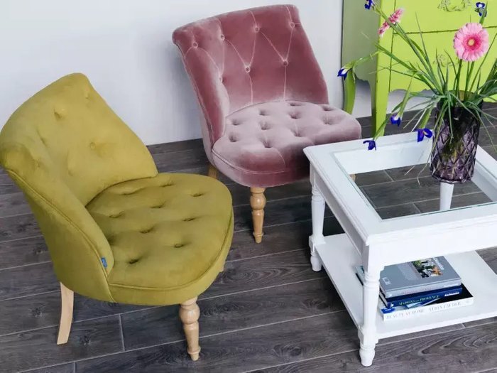 Кресло Бастиан пыльно-розового цвета - купить Интерьерные кресла по цене 44600.0