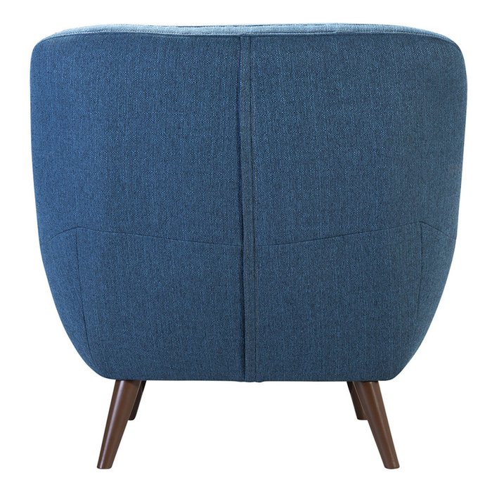 Кресло Сканди-1 Блю Арт синего цвета - лучшие Интерьерные кресла в INMYROOM