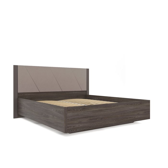 Кровать Селеста 160х200 с подъемным механизмом коричневого цвета - купить Кровати для спальни по цене 93220.0