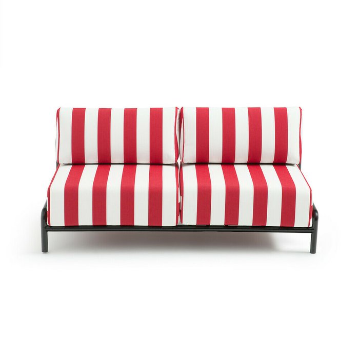 Садовый диван Thomes красно-белого цвета - купить Садовые диваны по цене 65887.0