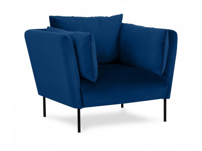 Кресло Copenhagen темно-синего цвета - купить Интерьерные кресла по цене 53280.0