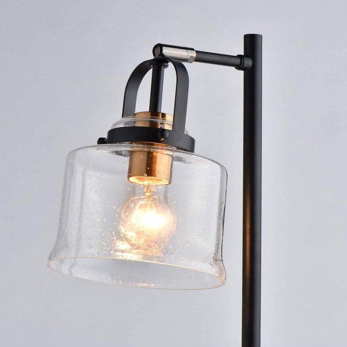 Настольная лампа Вальтер с прозрачным плафоном - купить Настольные лампы по цене 11990.0