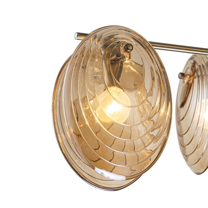 Потолочная люстра на штанге Escada Castanet 2123/4P Brass E14*40W - лучшие Потолочные люстры в INMYROOM