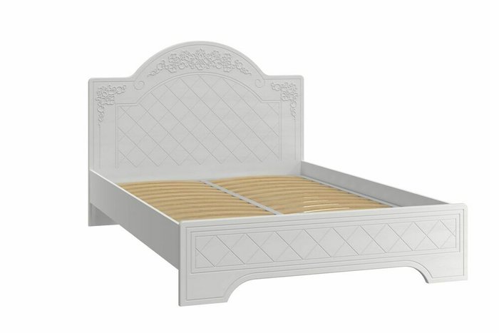 Кровать Соня Премиум 140x200 белого цвета