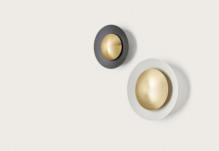 Бра Coss 60 бело-латунного цвета  - купить Бра и настенные светильники по цене 55990