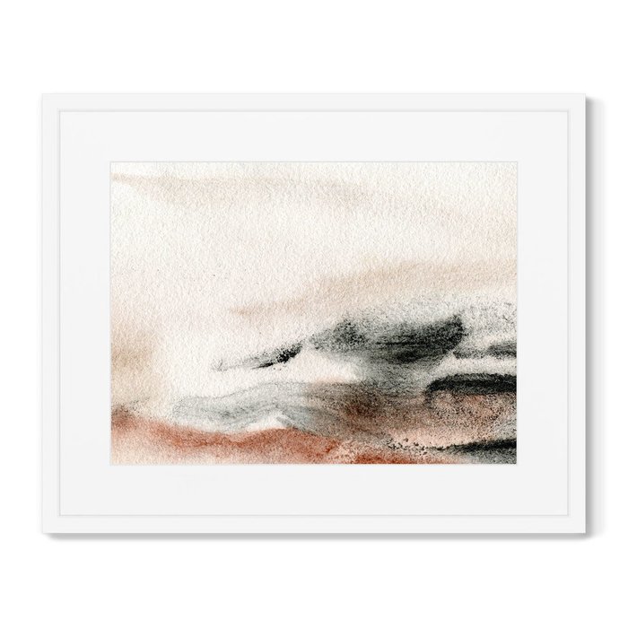 Набор из 2-х репродукций картин в раме Sun rises over the dunes - купить Картины по цене 16398.0
