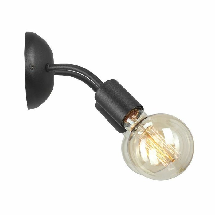 Бра V3927-1/2A (металл, цвет черный) - лучшие Бра и настенные светильники в INMYROOM