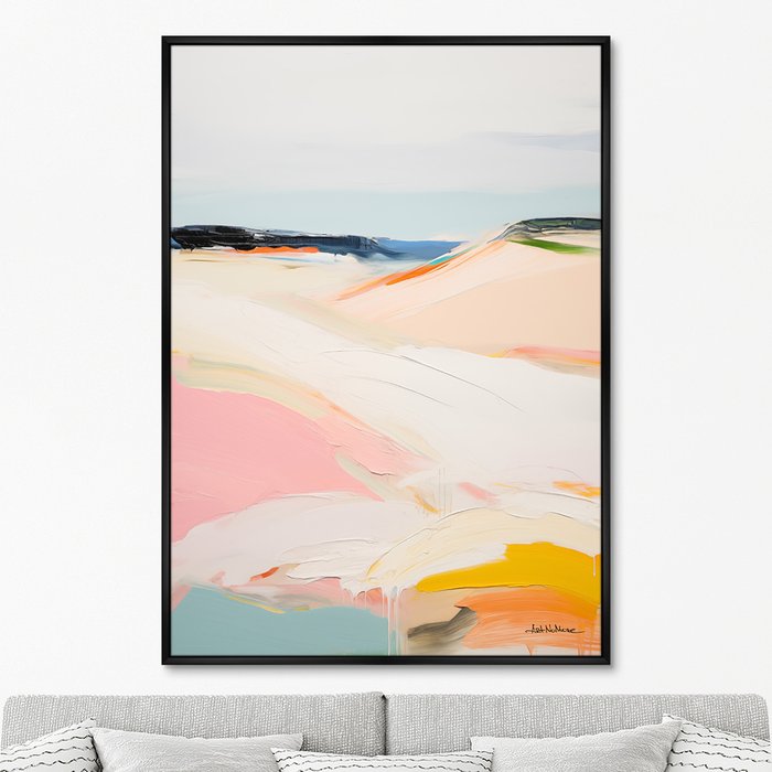 Репродукция картины Landscape Collection, Coastal beaches, No 2, 2024г.