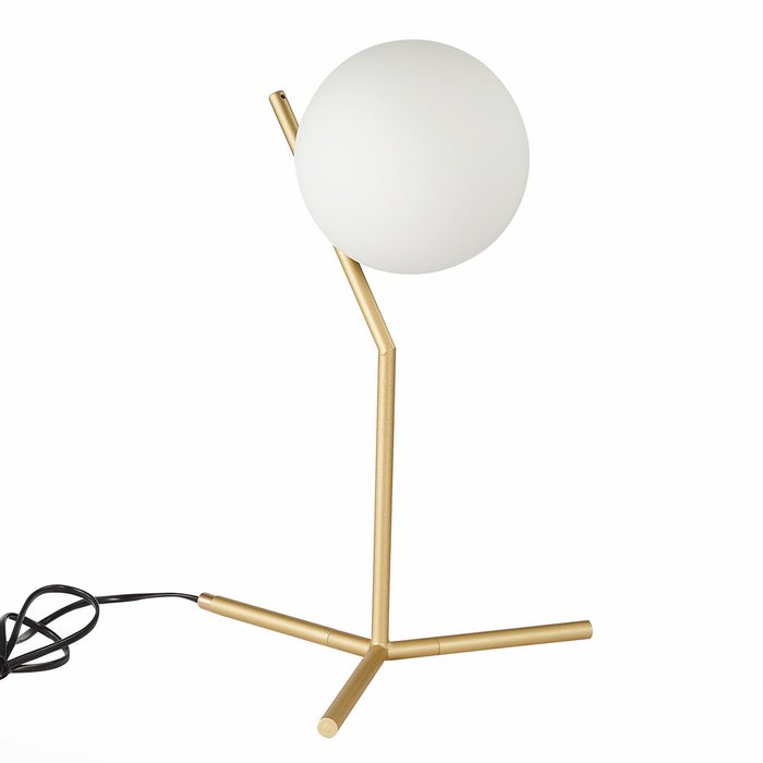 Настольная лампа Codda с белым плафоном - купить Настольные лампы по цене 7530.0