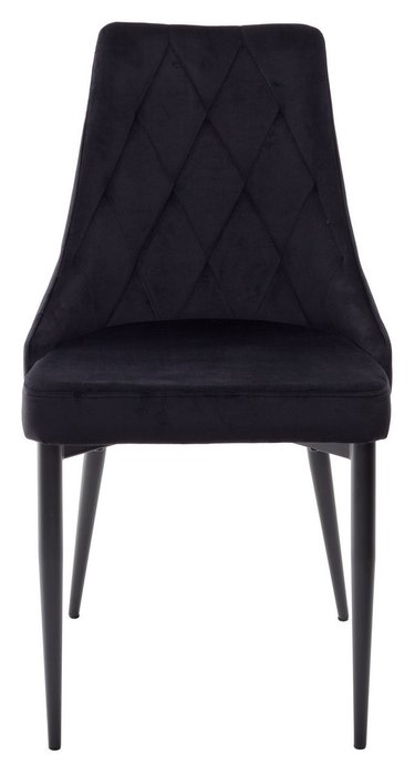 Стул Nepal Bluvel черного цвета  - купить Обеденные стулья по цене 7450.0
