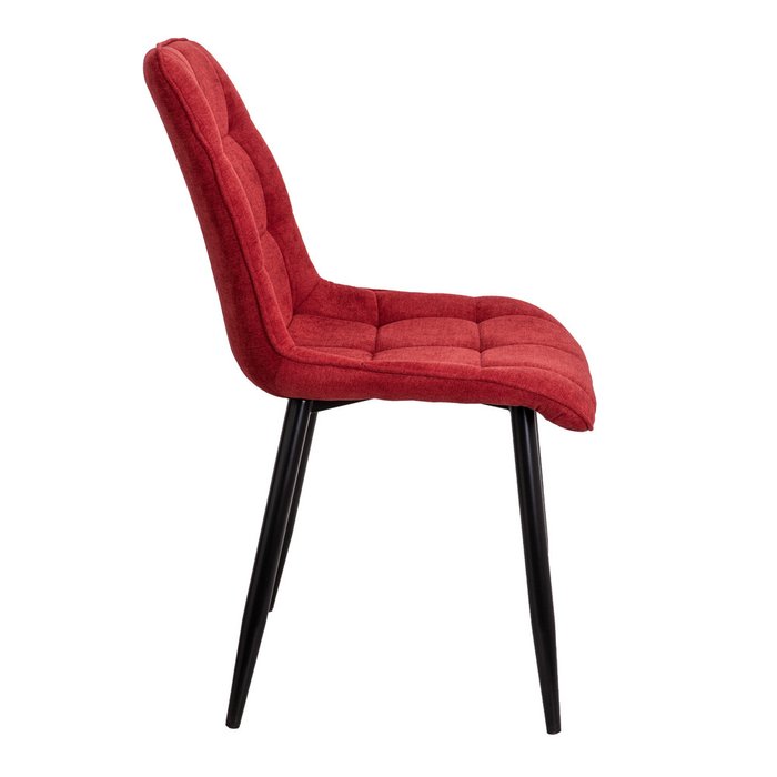 Стул Fred красного цвета - лучшие Обеденные стулья в INMYROOM