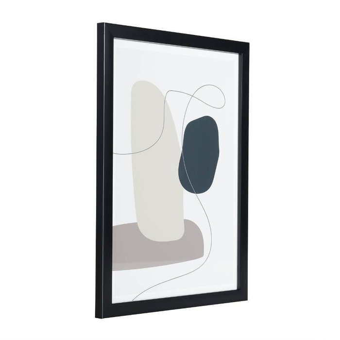 Картина Roberval серого цвета - купить Картины по цене 2250 Картина Roberval серого цвета - купить Картины по цене 2250