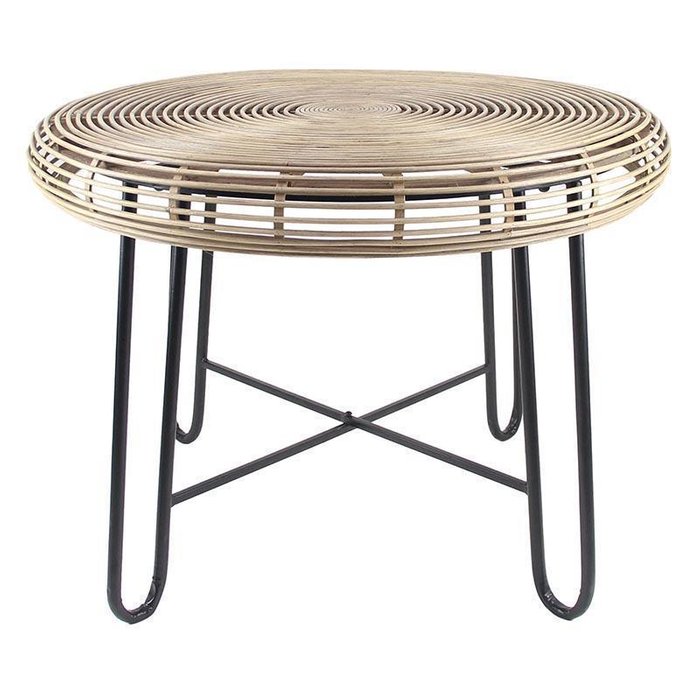 Кофейный столик со столешницей из бамбука
