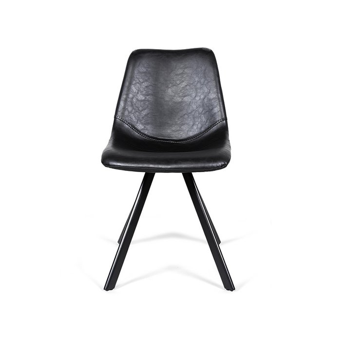 Стул Lisse из экокожи на металлокаркасе - купить Обеденные стулья по цене 7700.0