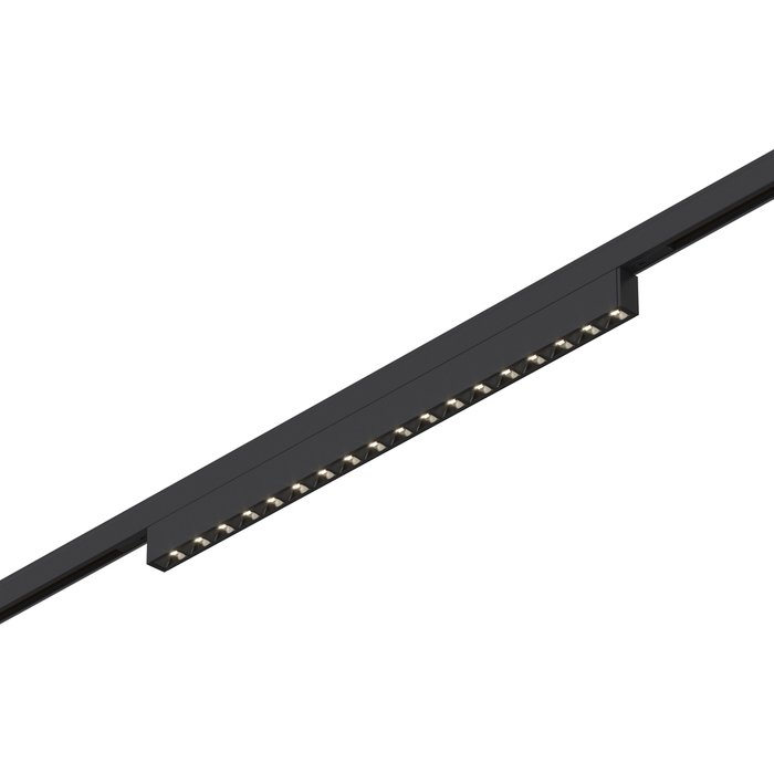 Магнитный трековый светильник Черный LED 1*15W 4000K 640Lm Ra>90 IP20 L292xW10xH18 24V SUPER5 Магнитный трековый светильник Черный LED 1*15W 4000K 640Lm Ra>90 IP20 L292xW10xH18 24V SUPER5
