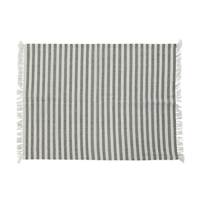 Фартук с карманом DKD Home Decor 70 x 1 x 85 см Серый Хлопок Белый Зеленый - купить Фартуки по цене 2227.0