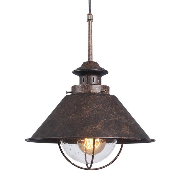 Подвесной светильник коричневого цвета - купить Подвесные светильники по цене 7148.0