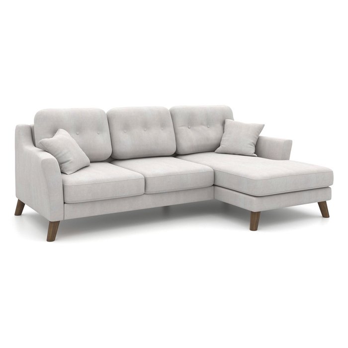 Угловой диван-кровать Raf EKH светло-серый - купить Угловые диваны по цене 87400.0