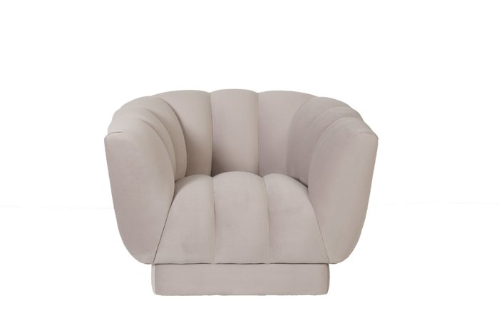 Кресло Fabio бежевого цвета - купить Интерьерные кресла по цене 62500.0