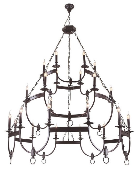 Подвесная люстра Crystal Lux Suerte Brown 