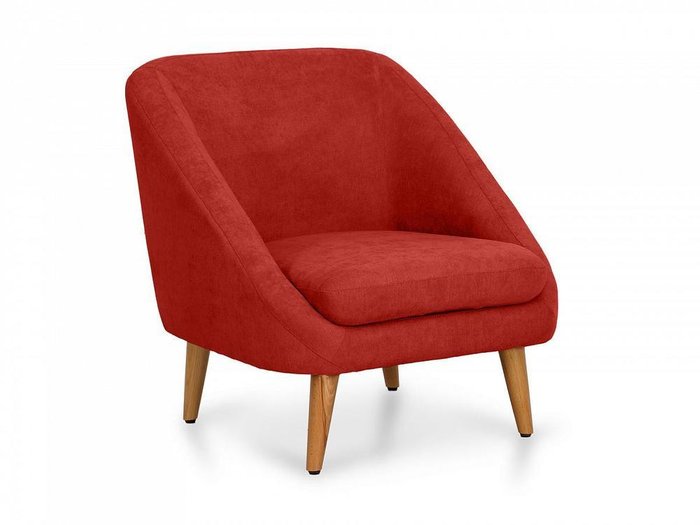 Кресло Corsica красного цвета  - купить Интерьерные кресла по цене 33390.0