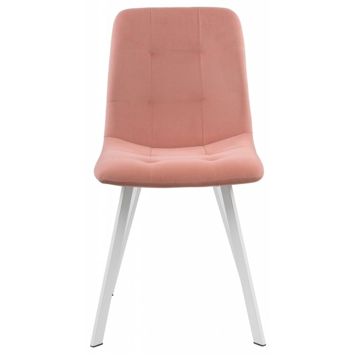 Стул Bruk бело-розового цвета - лучшие Обеденные стулья в INMYROOM