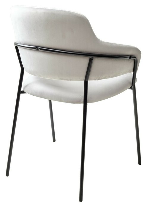 Стул Лотос светло-серого цвета - лучшие Обеденные стулья в INMYROOM