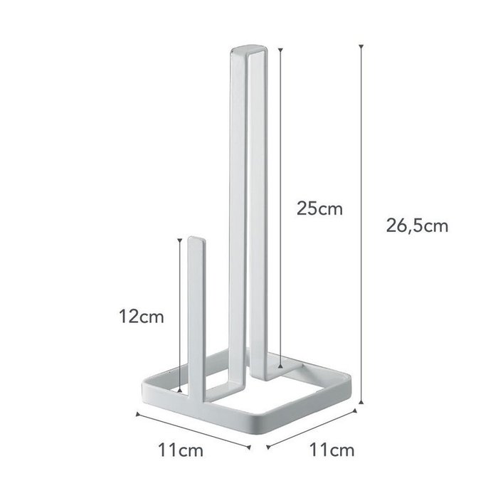 Подставка для рулонных полотенец Tower белого цвета - купить Аксессуары для кухни по цене 3185.0