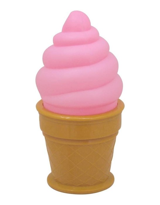 Светильник в виде мороженого A Little Lovely Company, большой, розовый