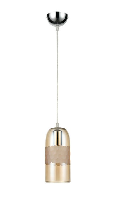 Подвесной светильник Lucky янтарного цвета - лучшие Подвесные светильники в INMYROOM