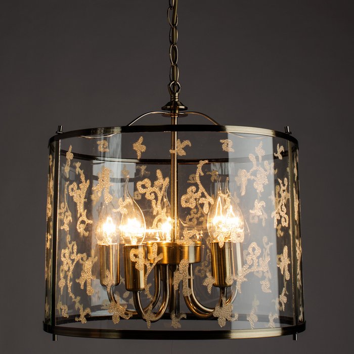 Подвесная люстра Arte Lamp Bruno в замковом стиле - купить Подвесные люстры по цене 12010.0