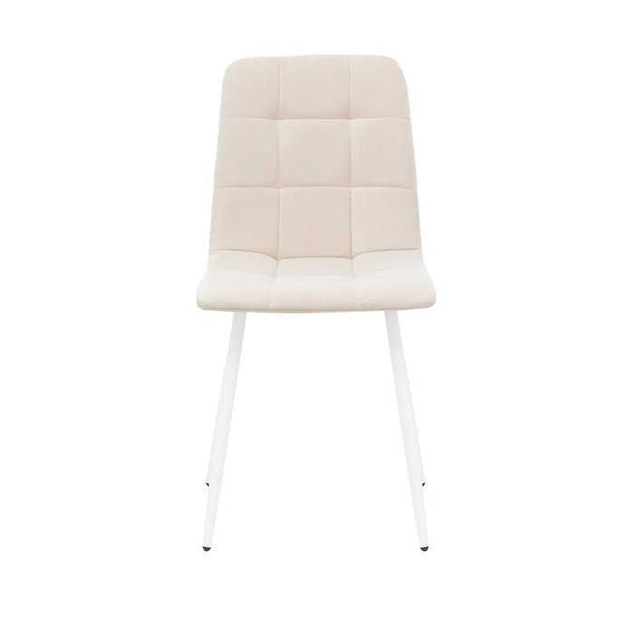 Стул Скай бело-бежевого цвета - купить Обеденные стулья по цене 5180.0