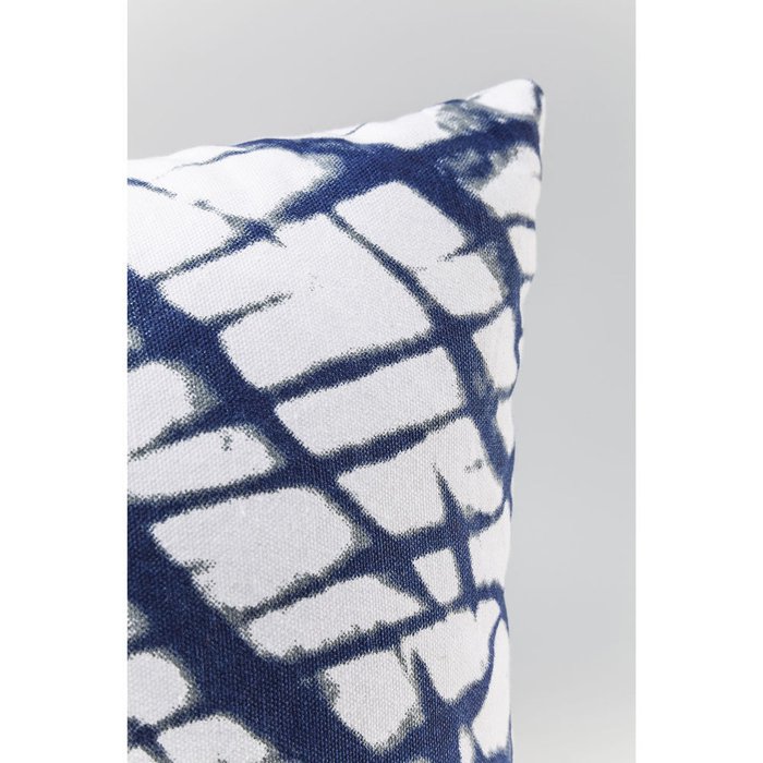 Подушка Santorini бело-синего цвета - лучшие Декоративные подушки в INMYROOM