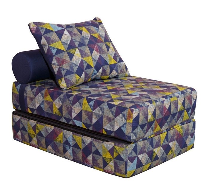 Кресло-кровать с валиком  и подушкой