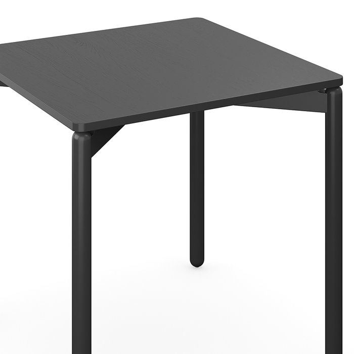 Стол обеденный Saga темно-серого цвета - лучшие Обеденные столы в INMYROOM