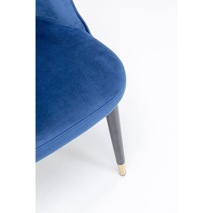 Стул мягкий Louisiana синего цвета - лучшие Обеденные стулья в INMYROOM