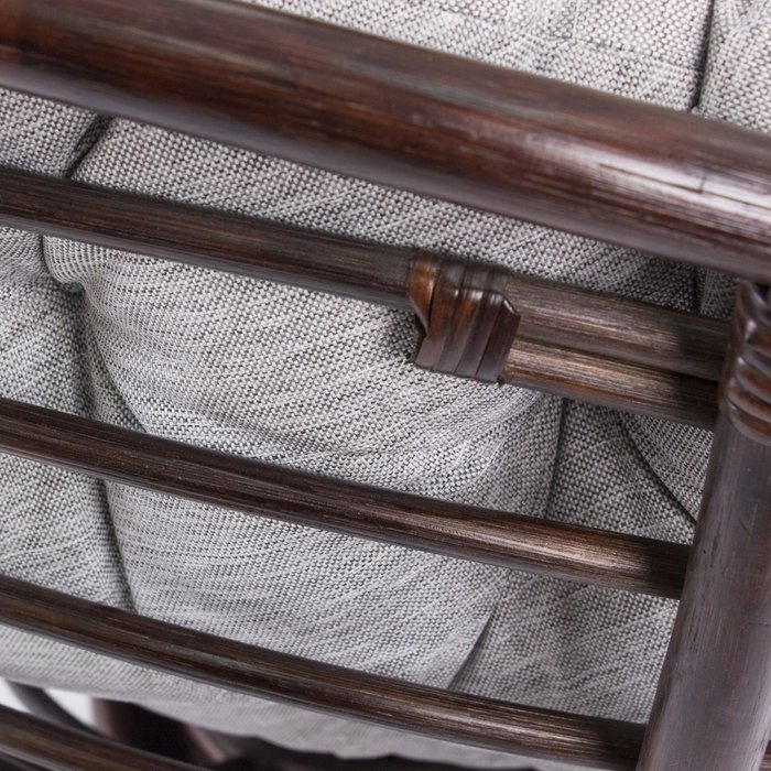 Кресло-качалка Papasun Swivel Rocker с подушкой орех - лучшие Садовые кресла в INMYROOM Кресло-качалка Papasun Swivel Rocker с подушкой орех - лучшие Садовые кресла в INMYROOM