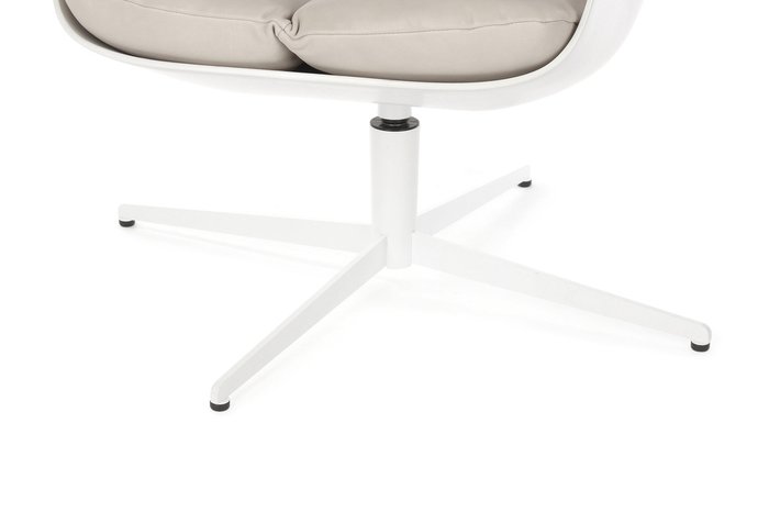 Кресло Mybird бело-бежевого цвета - лучшие Интерьерные кресла в INMYROOM