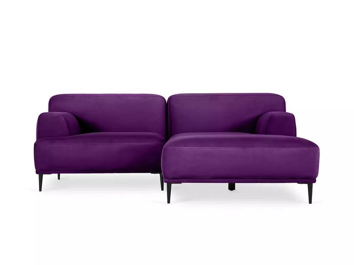 Угловой диван Portofino фиолетового цвета - купить Угловые диваны по цене 99000.0