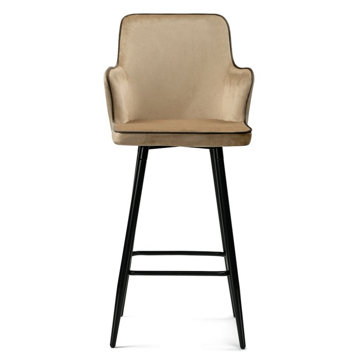 Барный стул Feona темно-бежевого цвета - купить Барные стулья по цене 6990.0