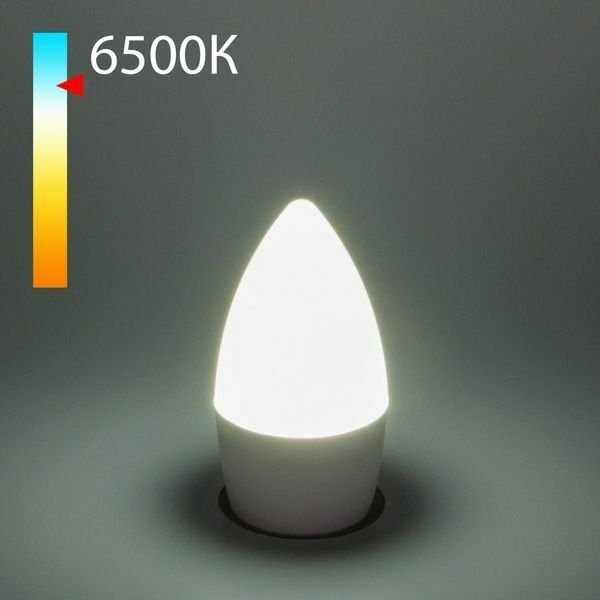 Светодиодная лампа C37 8W 6500K E27 BLE2724 формы свечи - купить Лампочки по цене 210.0