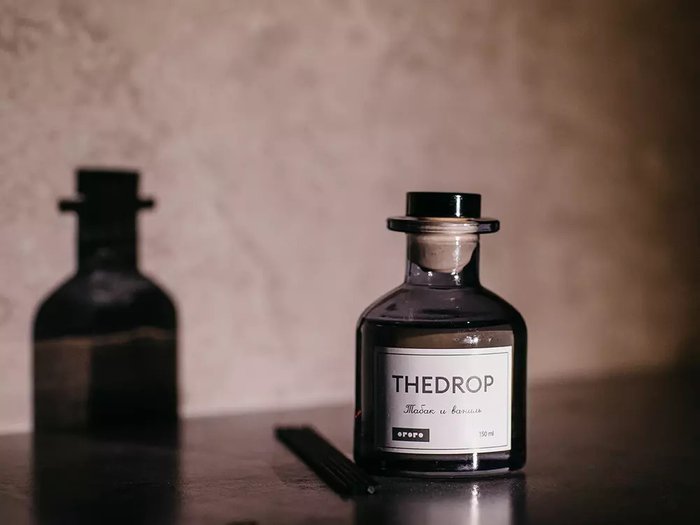 Диффузор Thedrop 150 мл аромат табак и ваниль - лучшие Ароматы для дома в INMYROOM