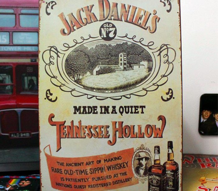 Табличка "Jack Daniels"