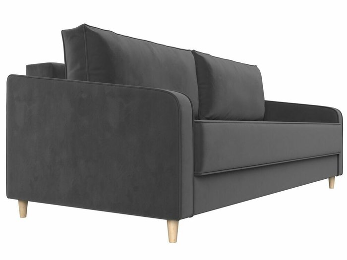 Прямой диван-кровать Варшава серого цвета - лучшие Прямые диваны в INMYROOM