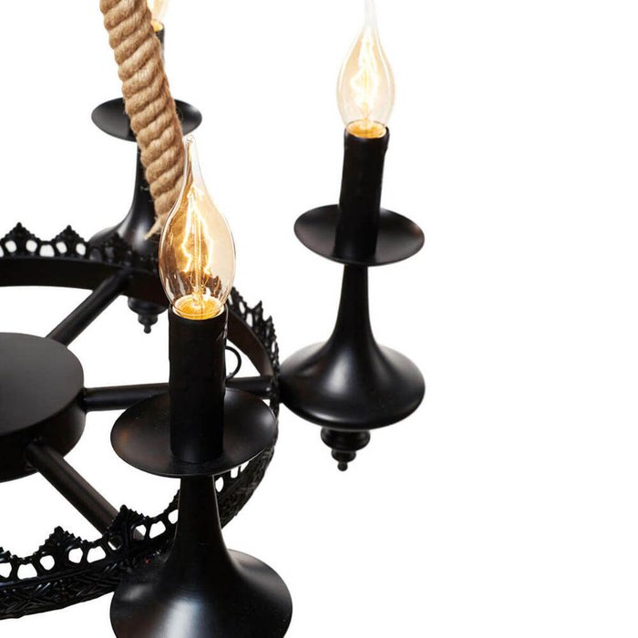 Подвесная люстра Castle Loft1862-6 (металл, цвет черный) - купить Подвесные люстры по цене 17590 Подвесная люстра Castle Loft1862-6 (металл, цвет черный) - купить Подвесные люстры по цене 17590