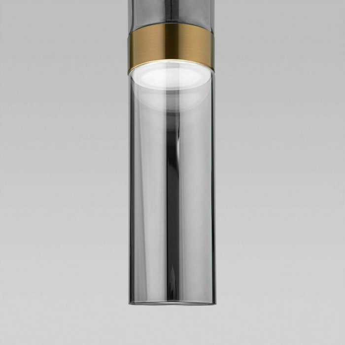 Подвесной светильник Lumen латунного-дымчатого цвета - лучшие Подвесные светильники в INMYROOM